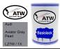 Preview: Audi, Aviator Gray Pearl, LZ7W / 1X: 500ml Lackdose, von ATW Autoteile West.
